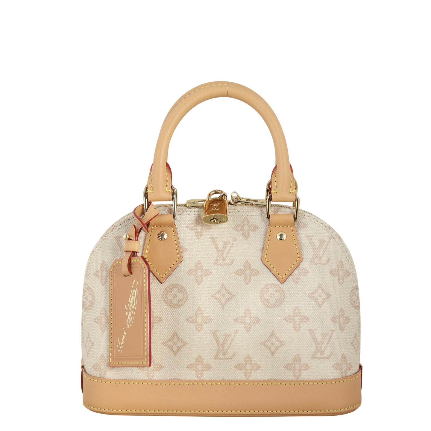 Louis Vuitton Alma BB Monogram Origine Lin