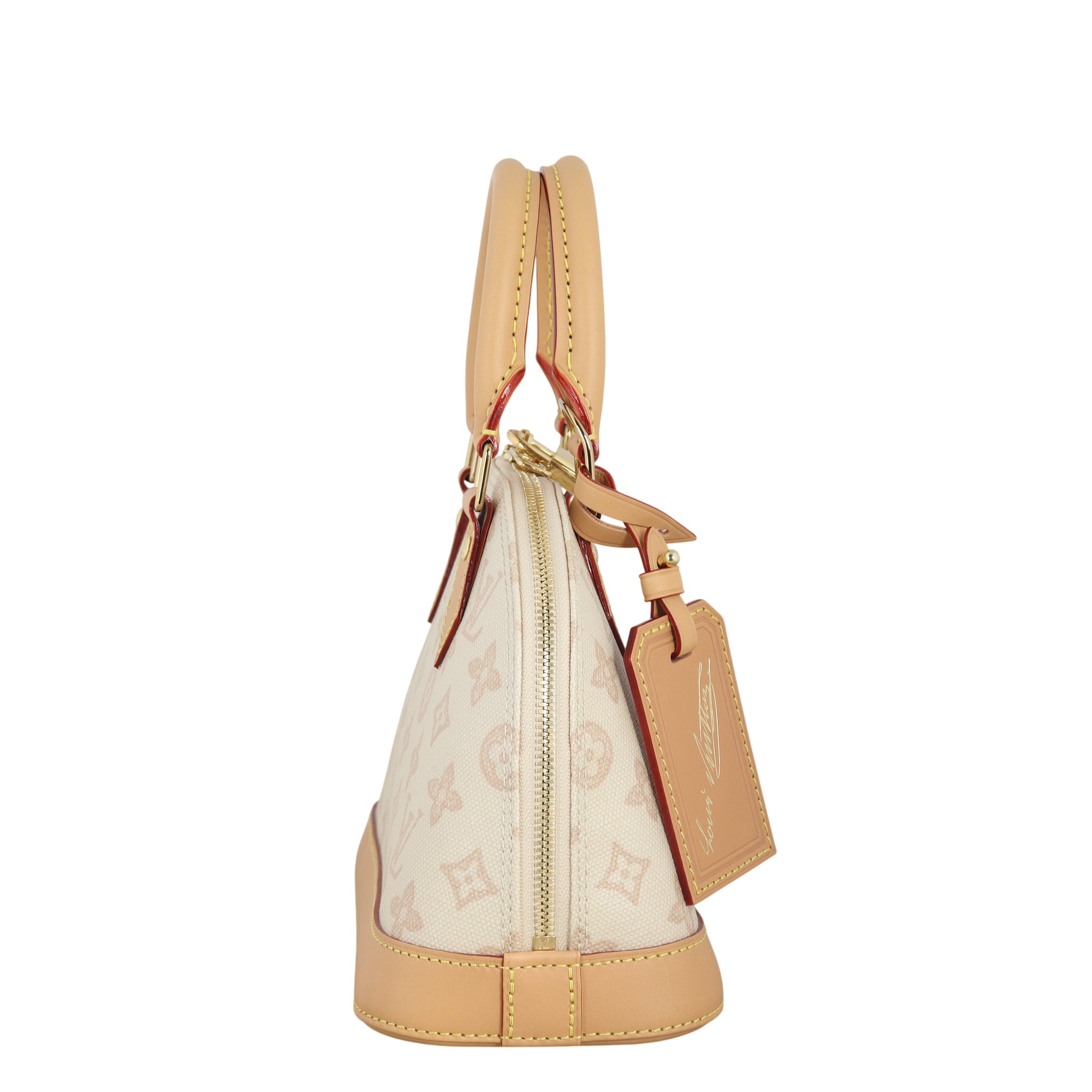 Louis Vuitton Alma BB Monogram Origine Lin