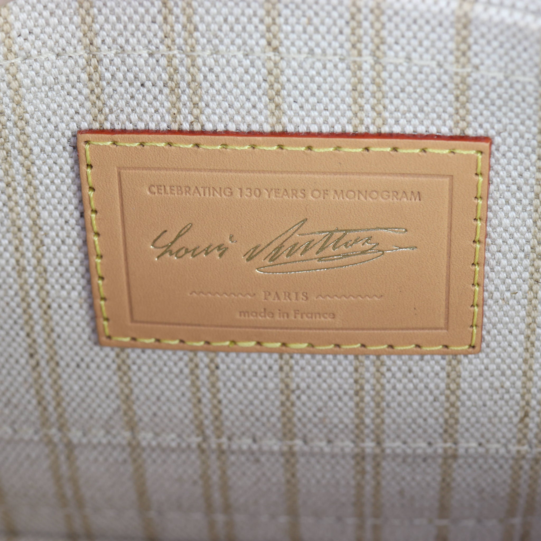 Louis Vuitton Alma BB Monogram Origine Lin