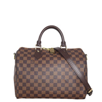 Louis Vuitton Speedy 30 Bandouliere Damier Ebene