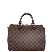Louis Vuitton Speedy 30 Bandouliere Damier Ebene