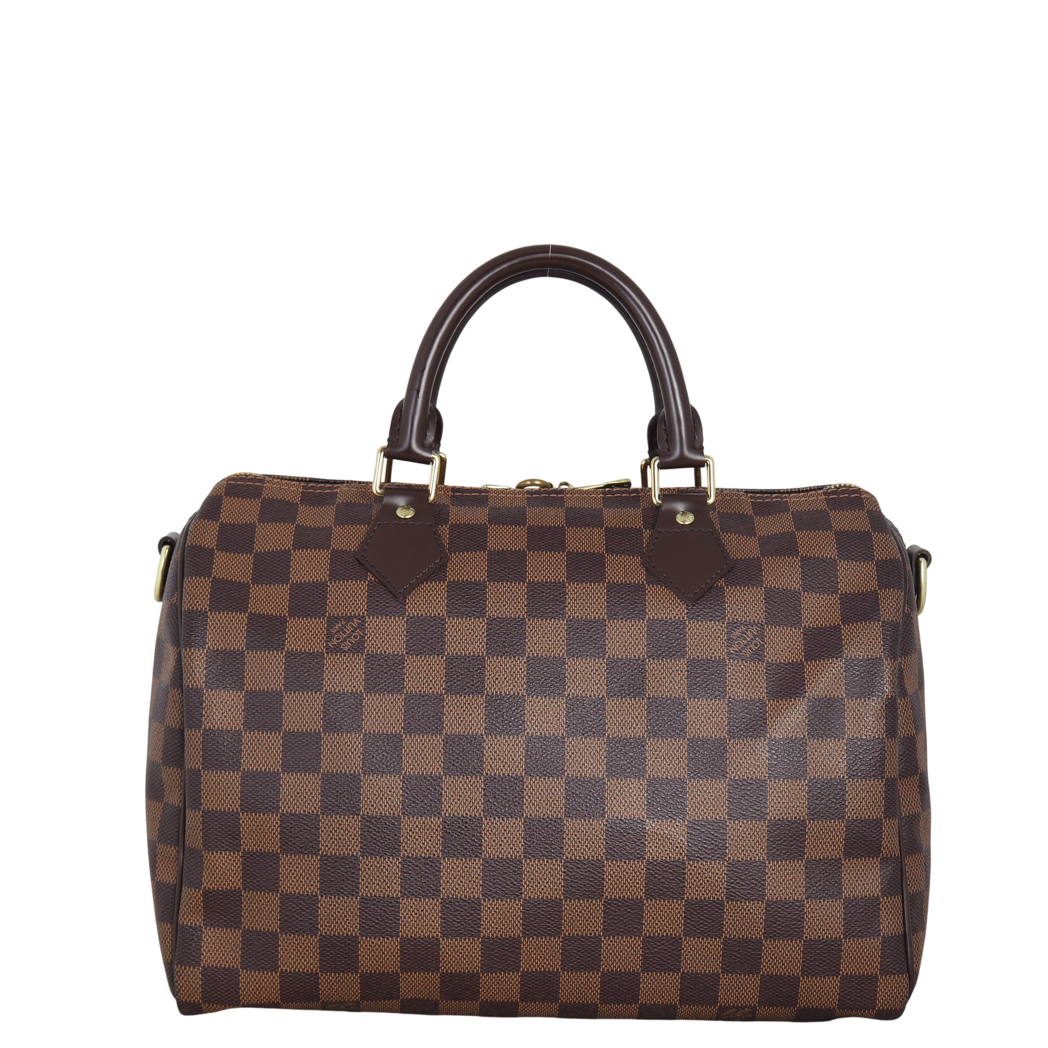 Louis Vuitton Speedy 30 Bandouliere Damier Ebene