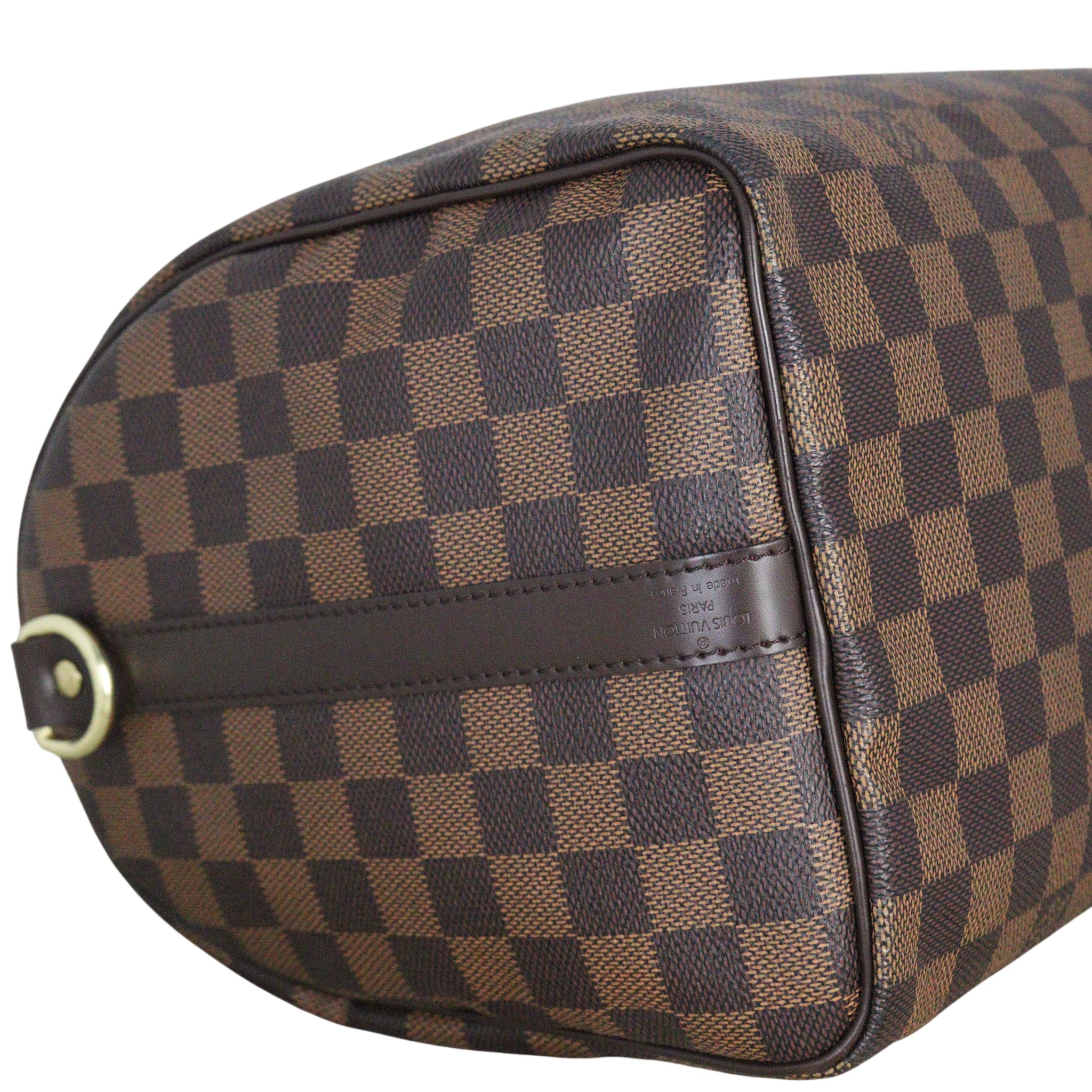 Louis Vuitton Speedy 30 Bandouliere Damier Ebene