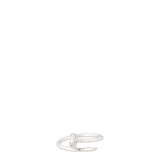 Cartier Juste un Clou Diamond 18k White Gold Ring Small
