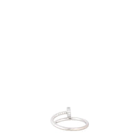 Cartier Juste un Clou Diamond 18k White Gold Ring Small