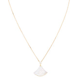 Bvlgari Diva's Dream 18k Rose Gold Diamond Mother of Pearl Pendant Necklace