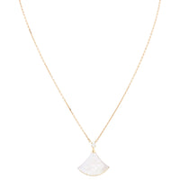 Bvlgari Diva's Dream 18k Rose Gold Diamond Mother of Pearl Pendant Necklace