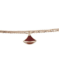 Bvlgari Diva's Dream 18k Rose Gold Carnelian Bracelet