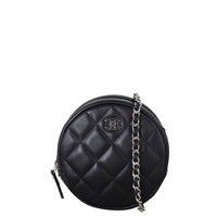 Chanel CC Round Clutch with Chain