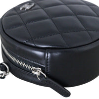 Chanel CC Round Clutch with Chain