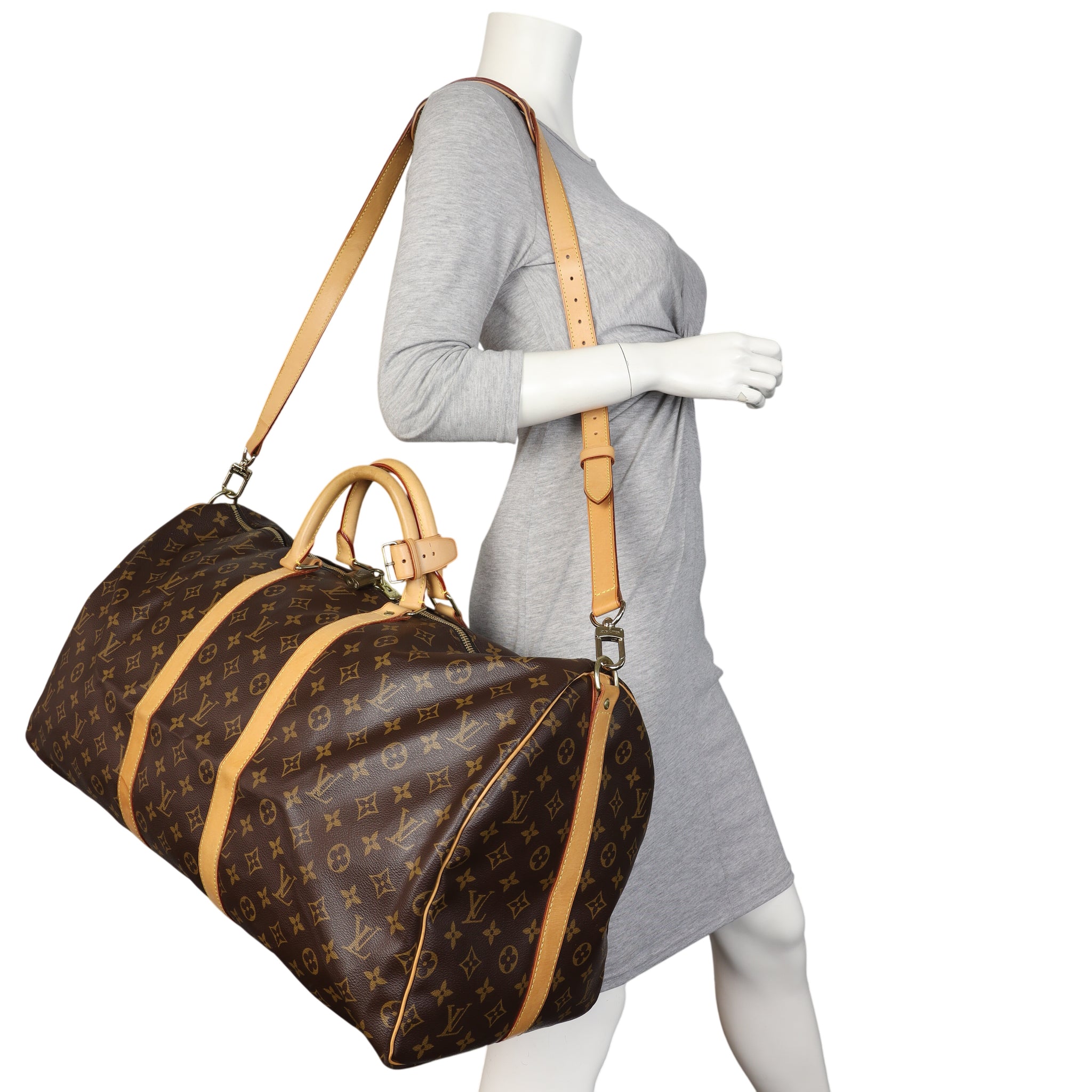 Louis Vuitton Keepall 55 Bandouliere Monogram