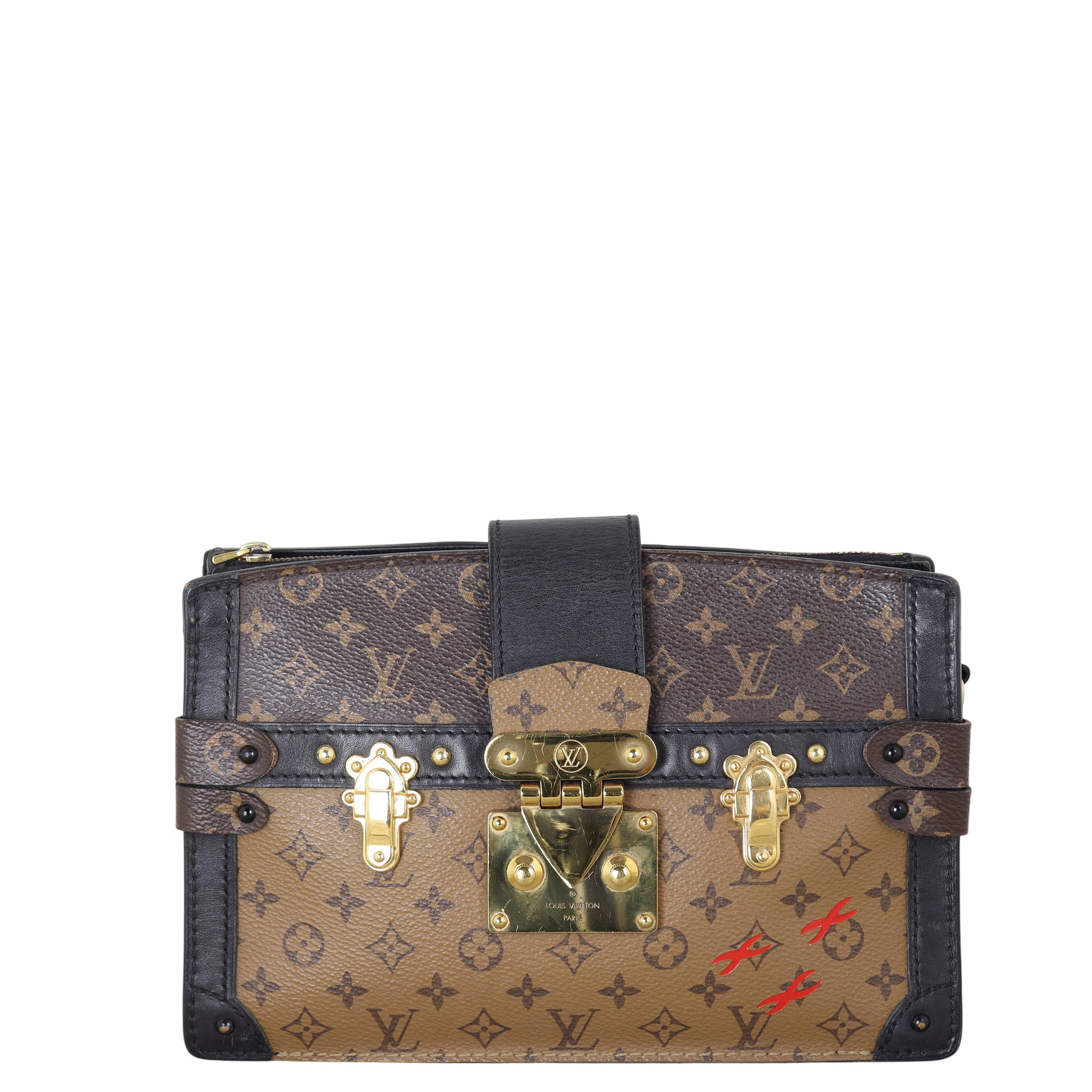 Louis Vuitton Trunk Clutch Monogram Reverse