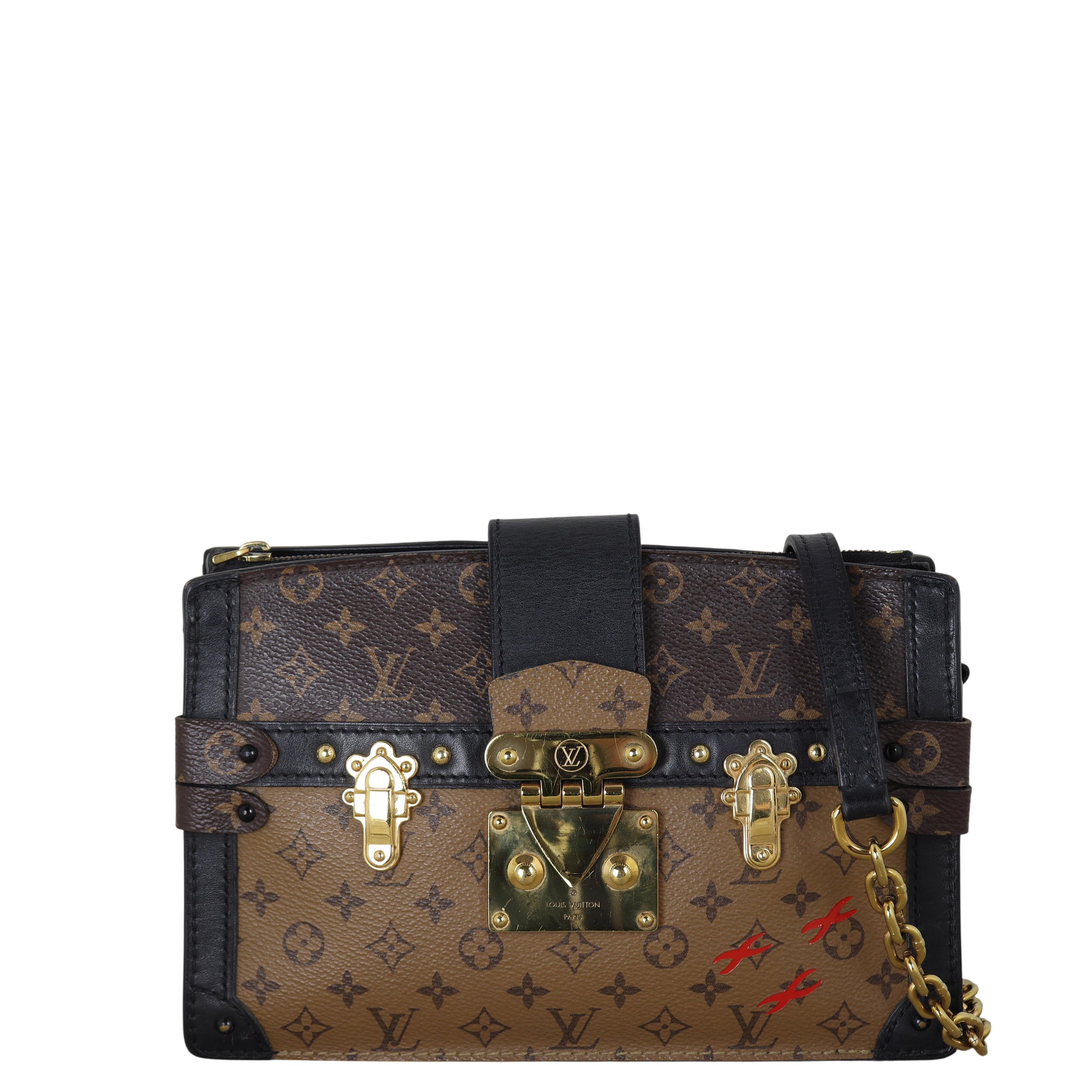 Louis Vuitton Trunk Clutch Monogram Reverse
