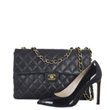 Chanel Classic Single Flap Jumbo Caviar