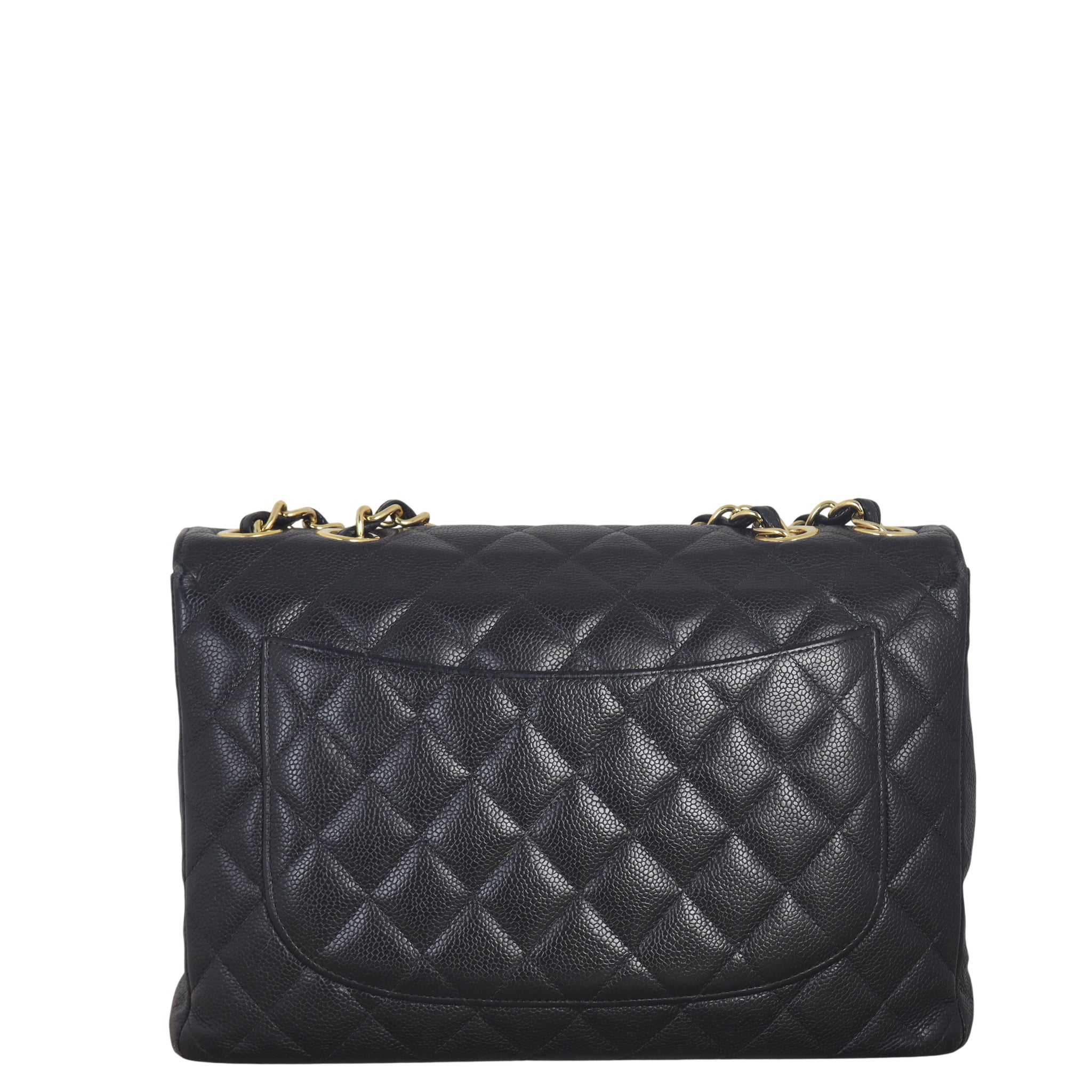 Chanel Classic Single Flap Jumbo Caviar