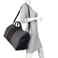 Louis Vuitton Keepall 50 Bandouliere Monogram Eclipse Reverse
