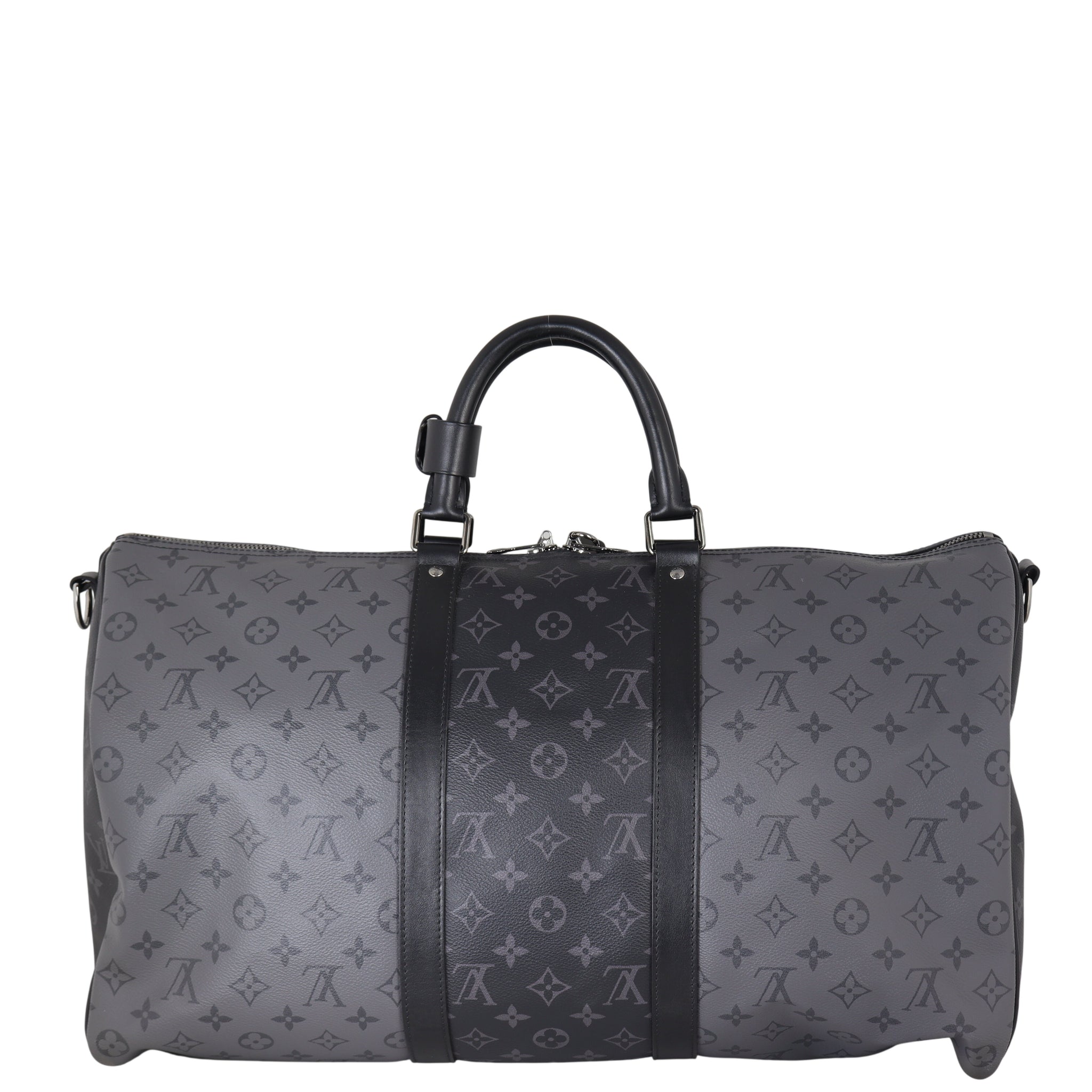 Louis Vuitton Keepall 50 Bandouliere Monogram Eclipse Reverse