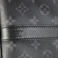 Louis Vuitton Keepall 50 Bandouliere Monogram Eclipse Reverse