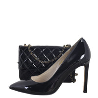 Chanel CC Eyelet Wallet On Chain Patent
