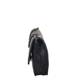 Chanel CC Eyelet Wallet On Chain Patent