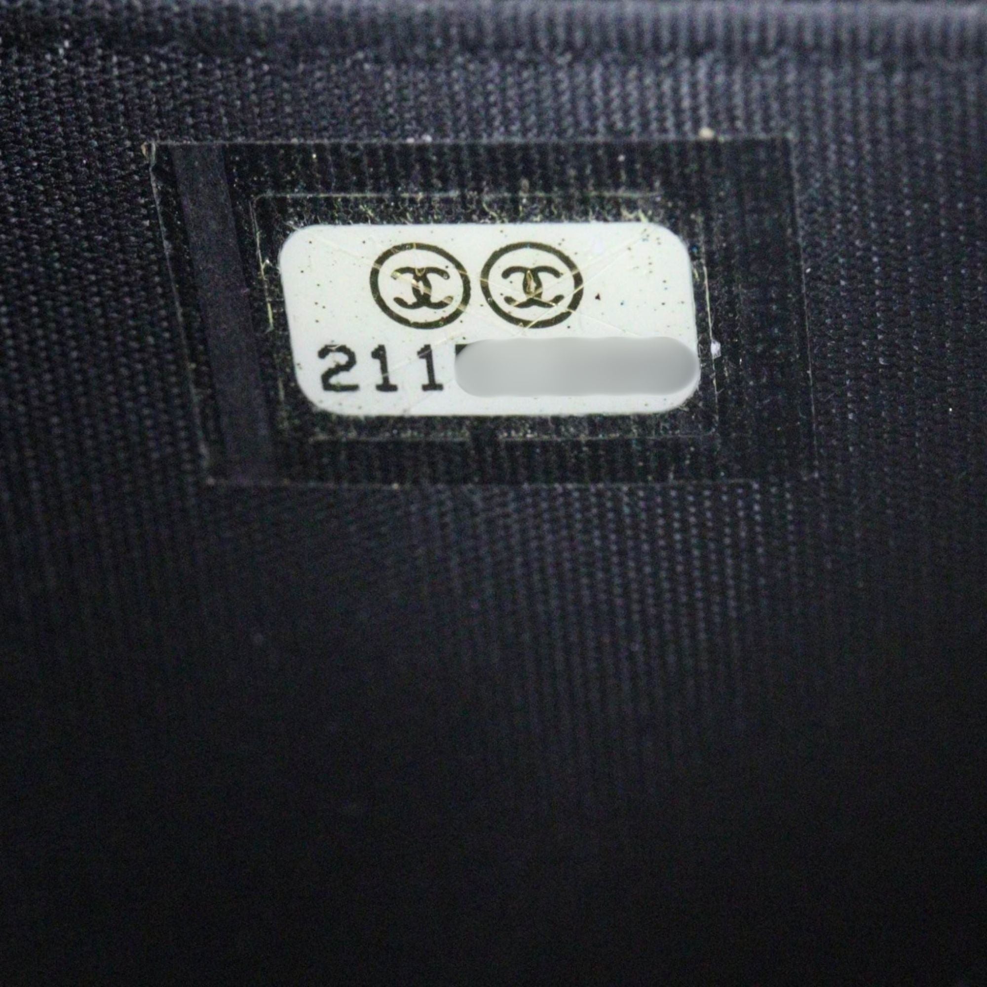 Chanel CC Eyelet Wallet On Chain Patent