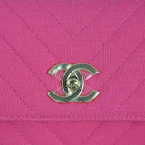 Chanel CC Trendy Chevron Jersey