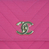 Chanel CC Trendy Chevron Jersey