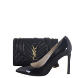 Saint Laurent Monogram Mix Matelasse Envelope Chain Bag Small