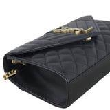 Saint Laurent Monogram Mix Matelasse Envelope Chain Bag Small