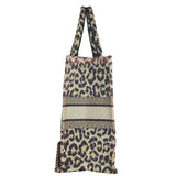 Dior Book Tote Large Leopard