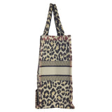 Dior Book Tote Large Leopard
