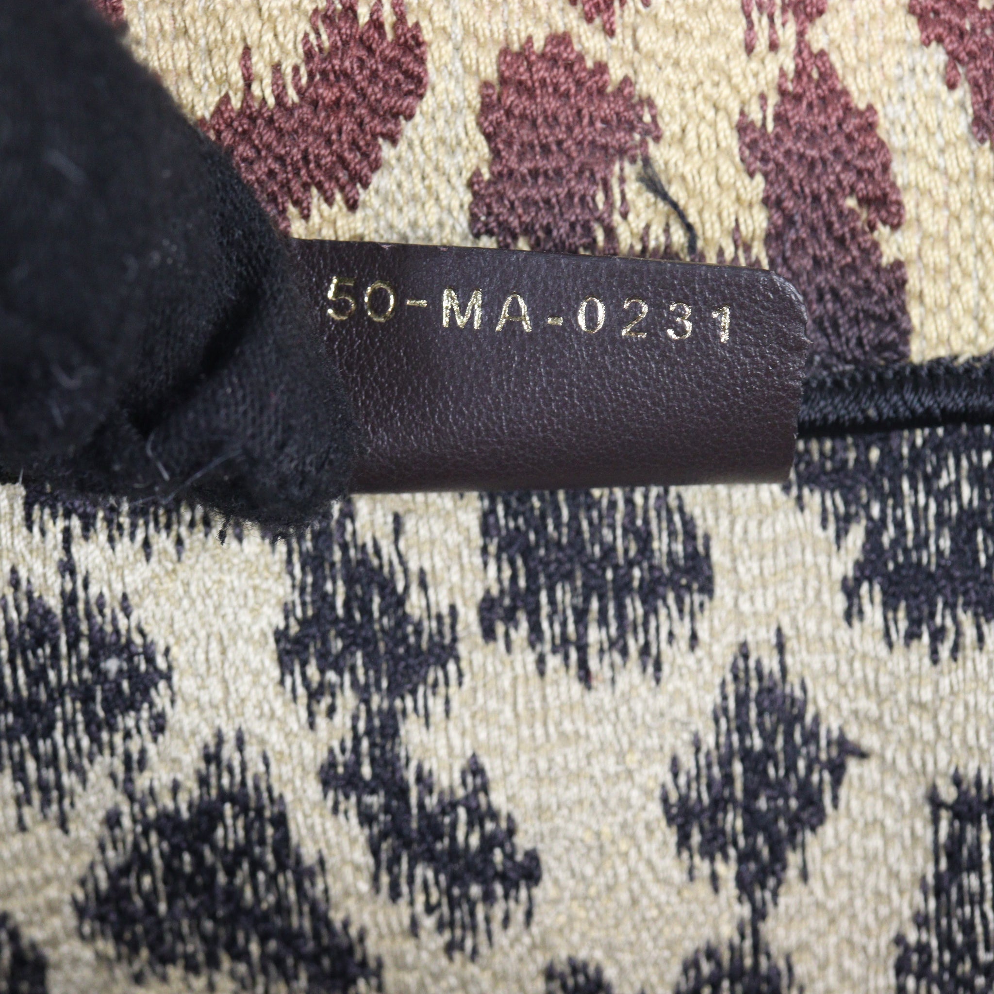 Dior Book Tote Large Leopard