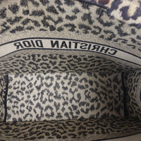 Dior Book Tote Large Leopard