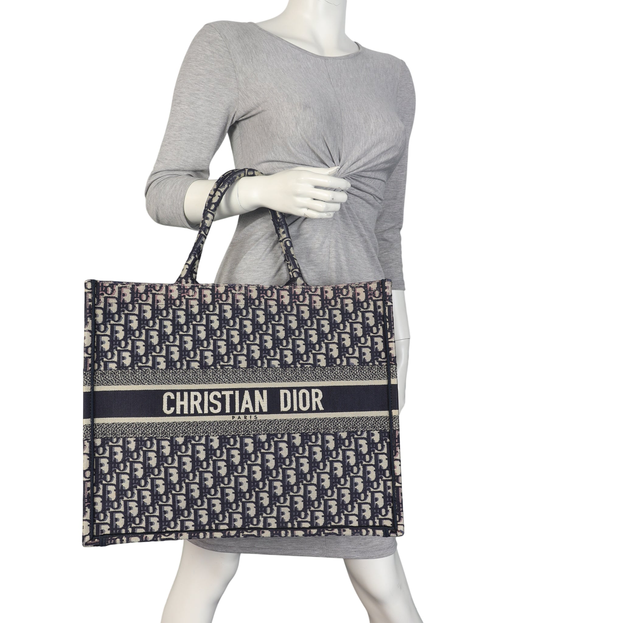 Dior Book Tote Large Oblique