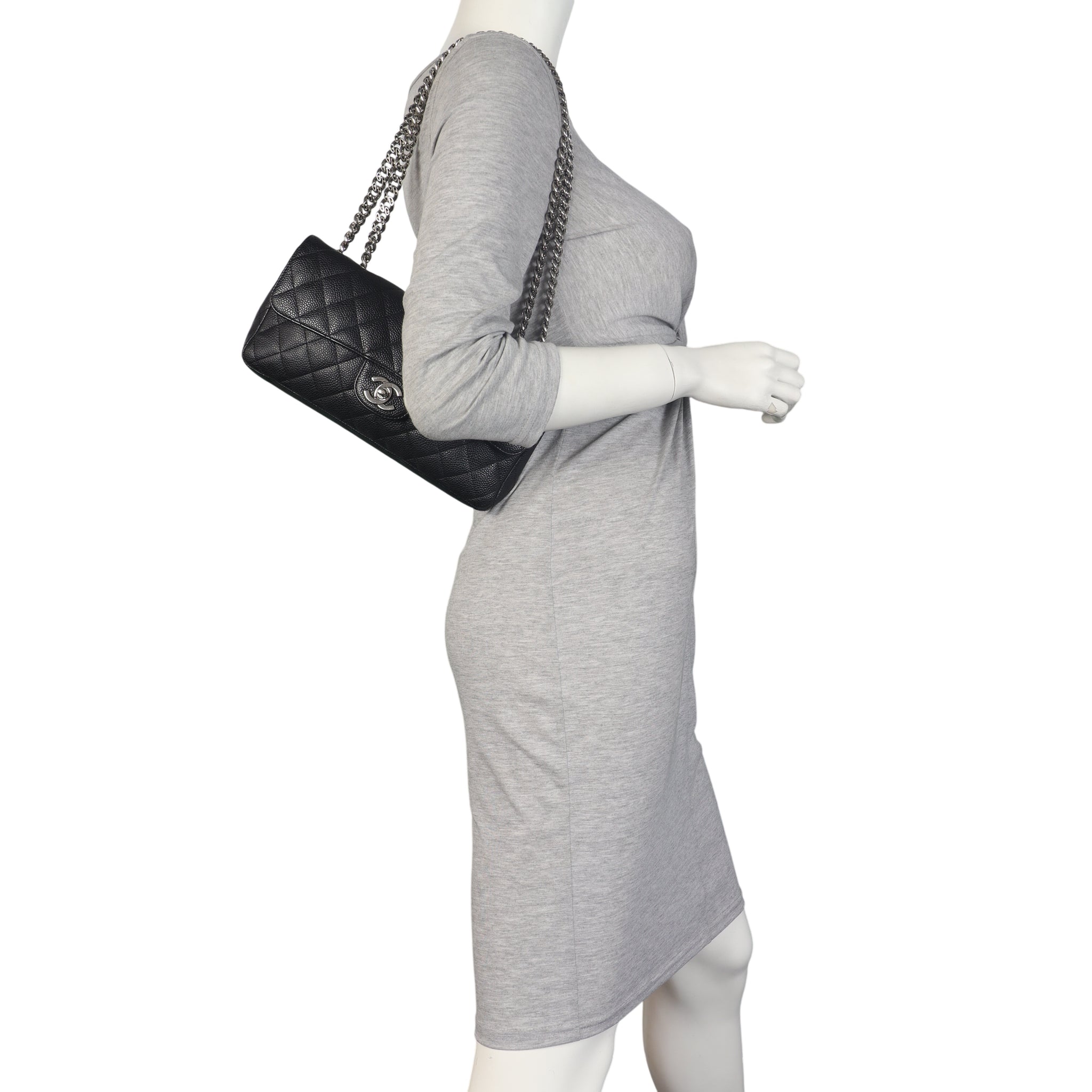 Chanel East West Flap Bag