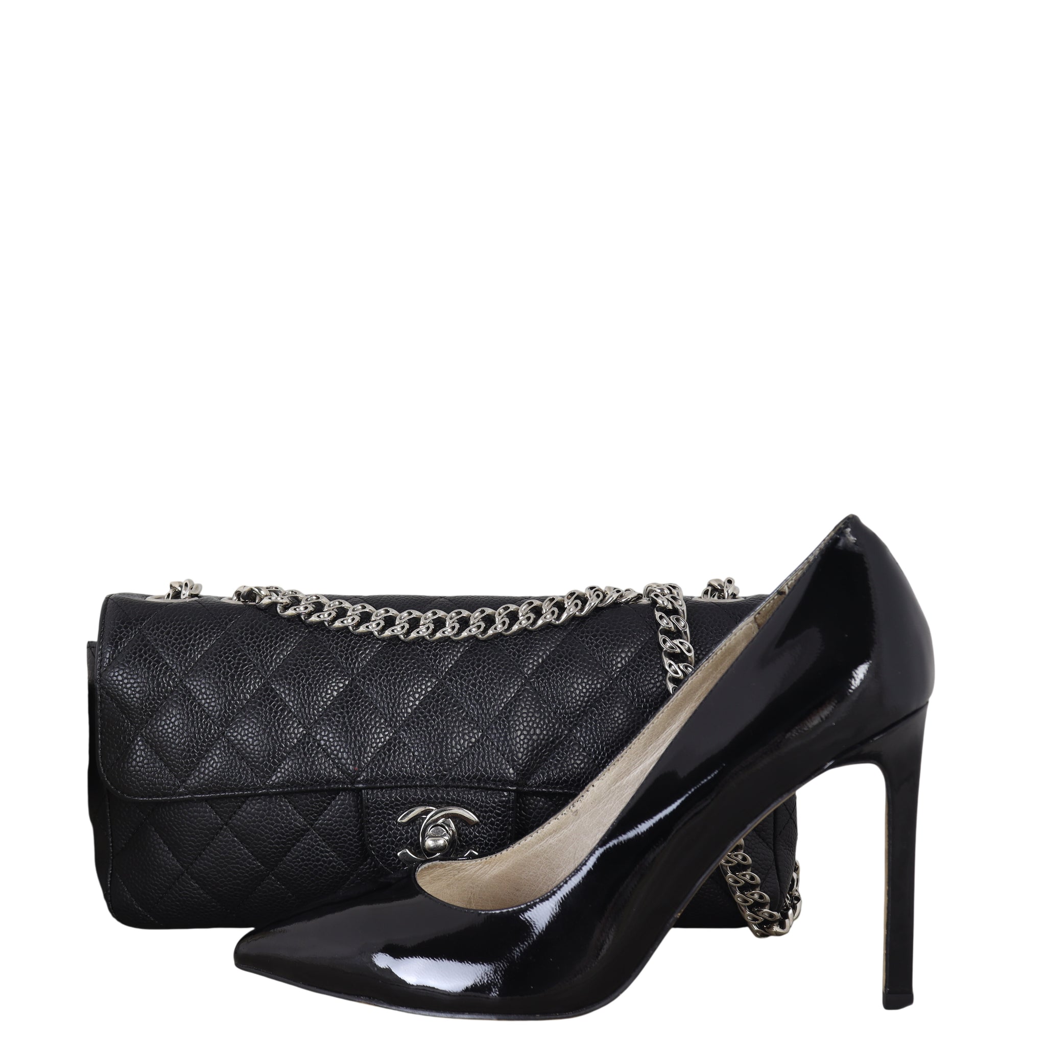 Chanel East West Flap Bag
