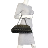 Chanel Just Mademoiselle Bowler Bag Patent