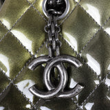 Chanel Just Mademoiselle Bowler Bag Patent