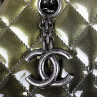 Chanel Just Mademoiselle Bowler Bag Patent