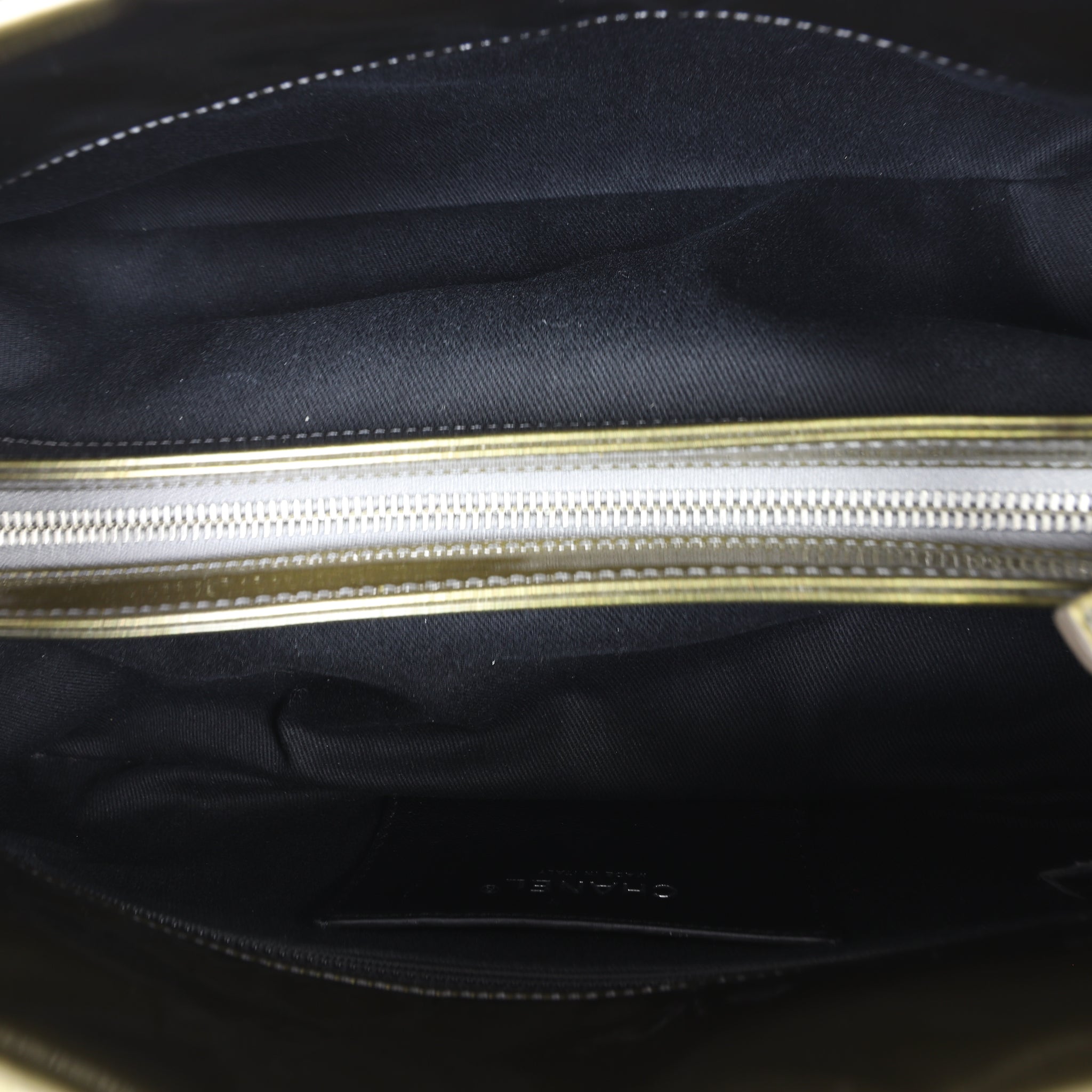 Chanel Just Mademoiselle Bowler Bag Patent