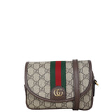 Gucci Ophidia GG Supreme Flap Shoulder Bag
