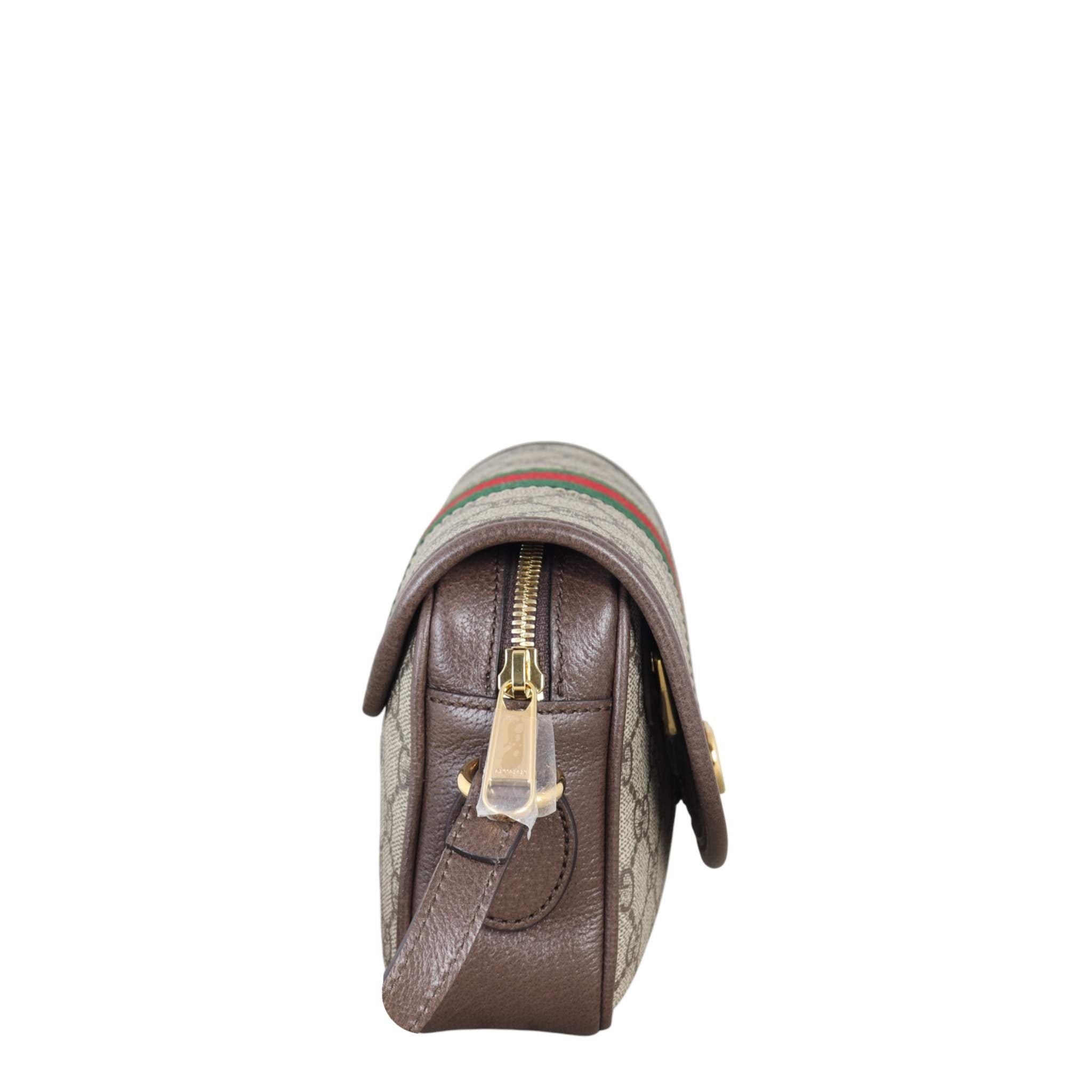 Gucci Ophidia GG Supreme Flap Shoulder Bag