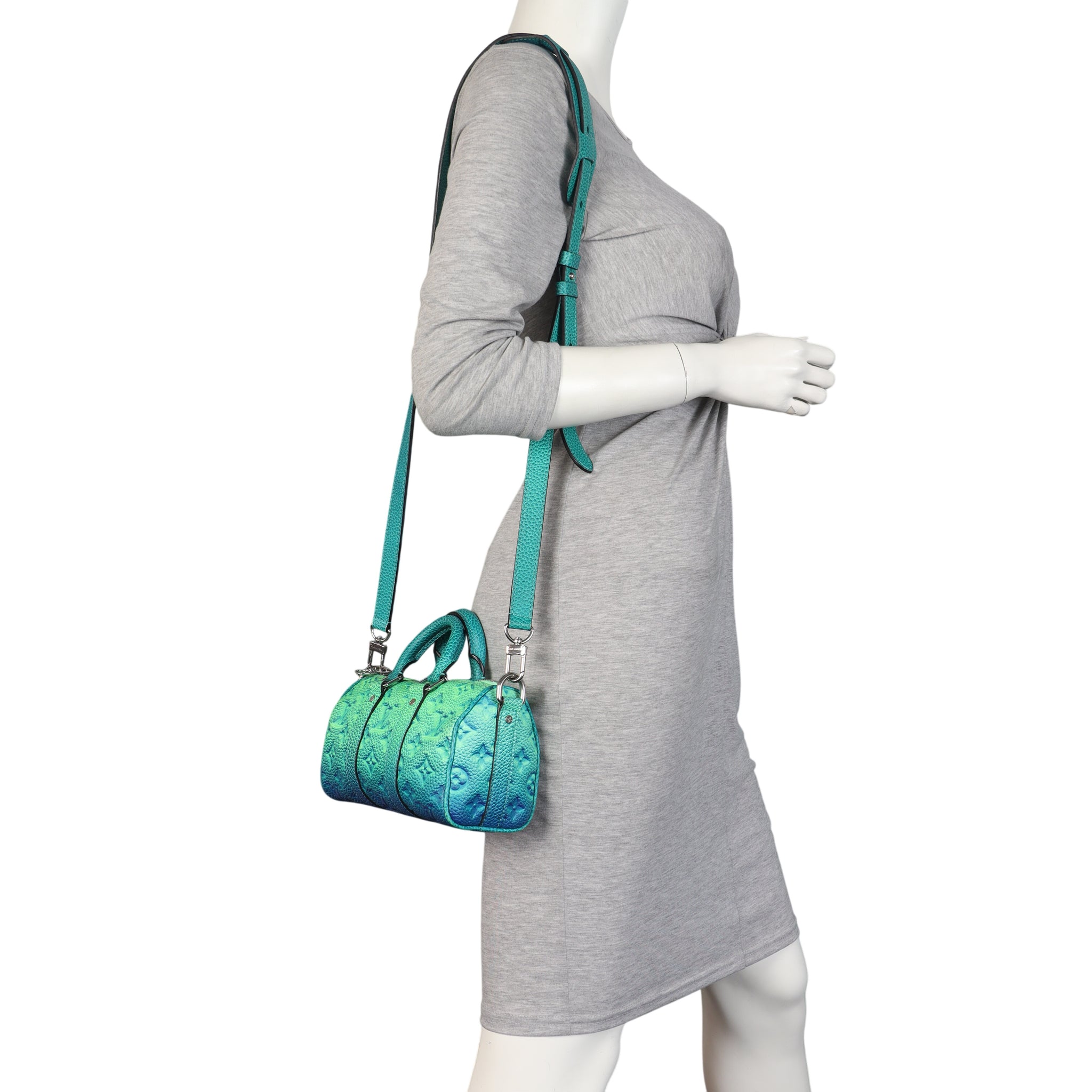 Louis Vuitton Keepall XS Bandouliere Monogram Taurillon Illusion