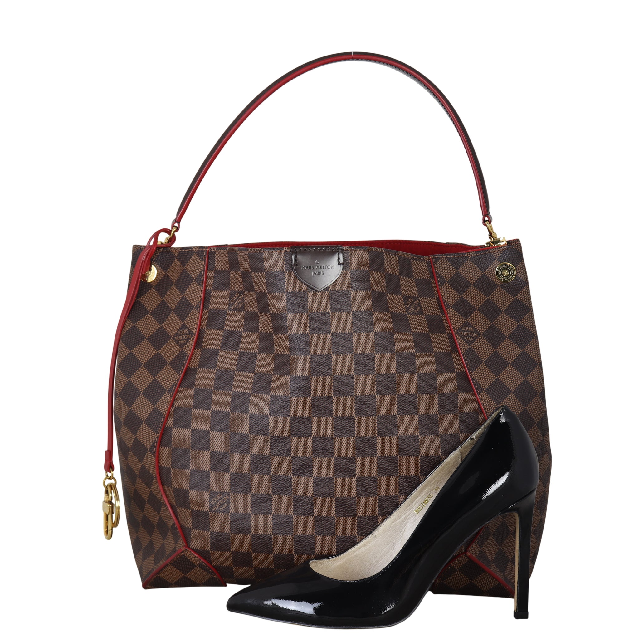 Louis Vuitton Caissa Hobo Damier Ebene