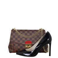 Louis Vuitton Caissa Chain Bag Damier Ebene