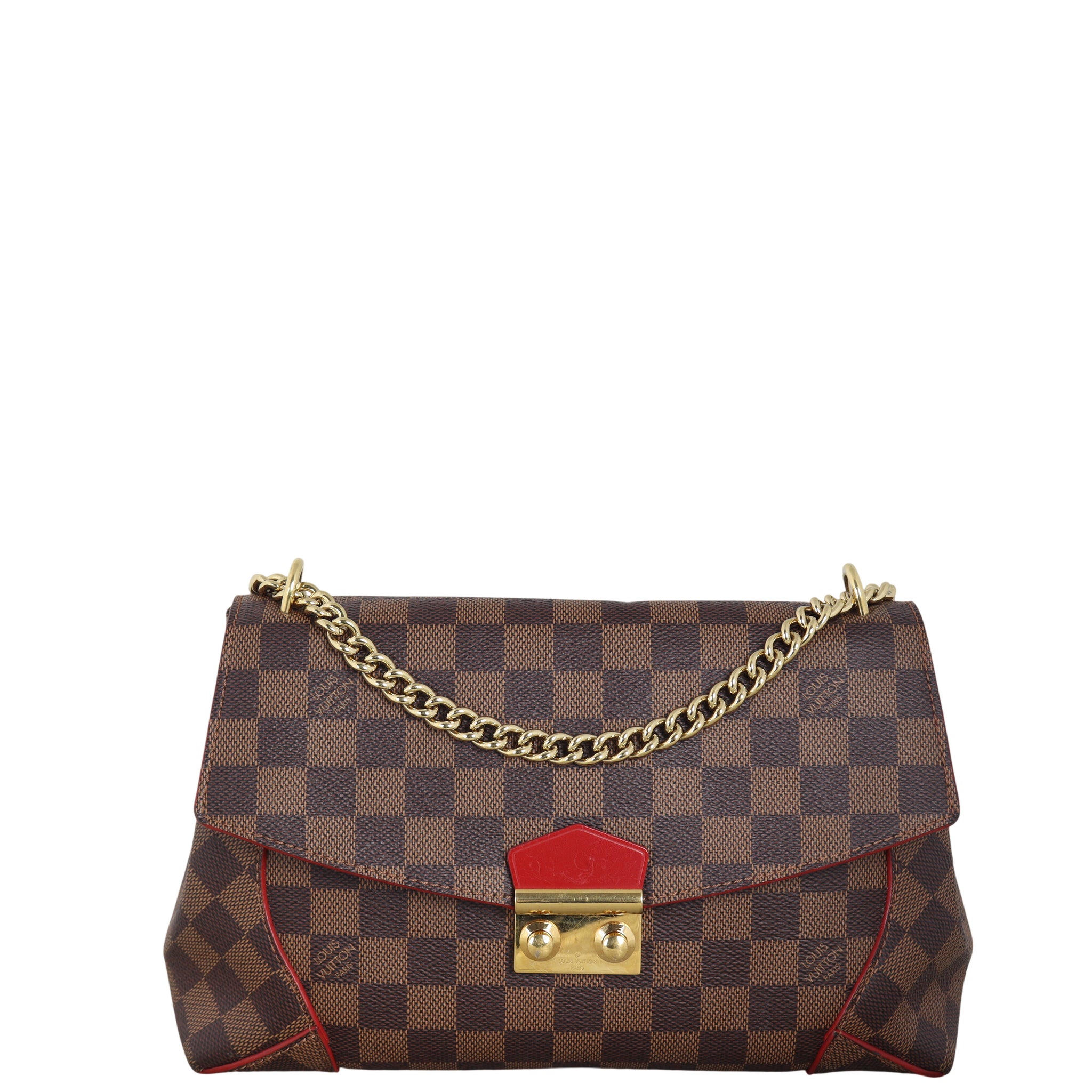 Louis Vuitton Caissa Chain Bag Damier Ebene