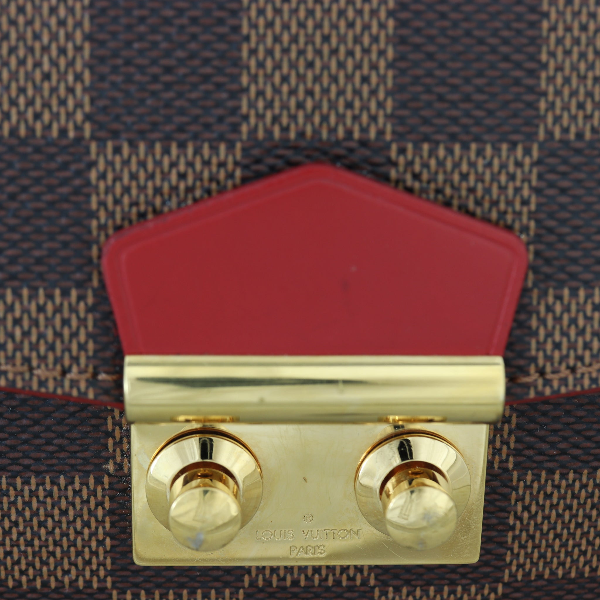 Louis Vuitton Caissa Chain Bag Damier Ebene