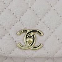 Chanel Coco Top Handle Flap Bag Medium