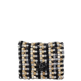 Chanel Metiers d'Art Crystal Wood Clutch on Chain