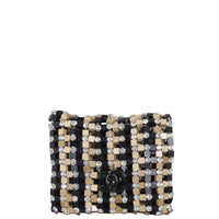 Chanel Metiers d'Art Crystal Wood Clutch on Chain